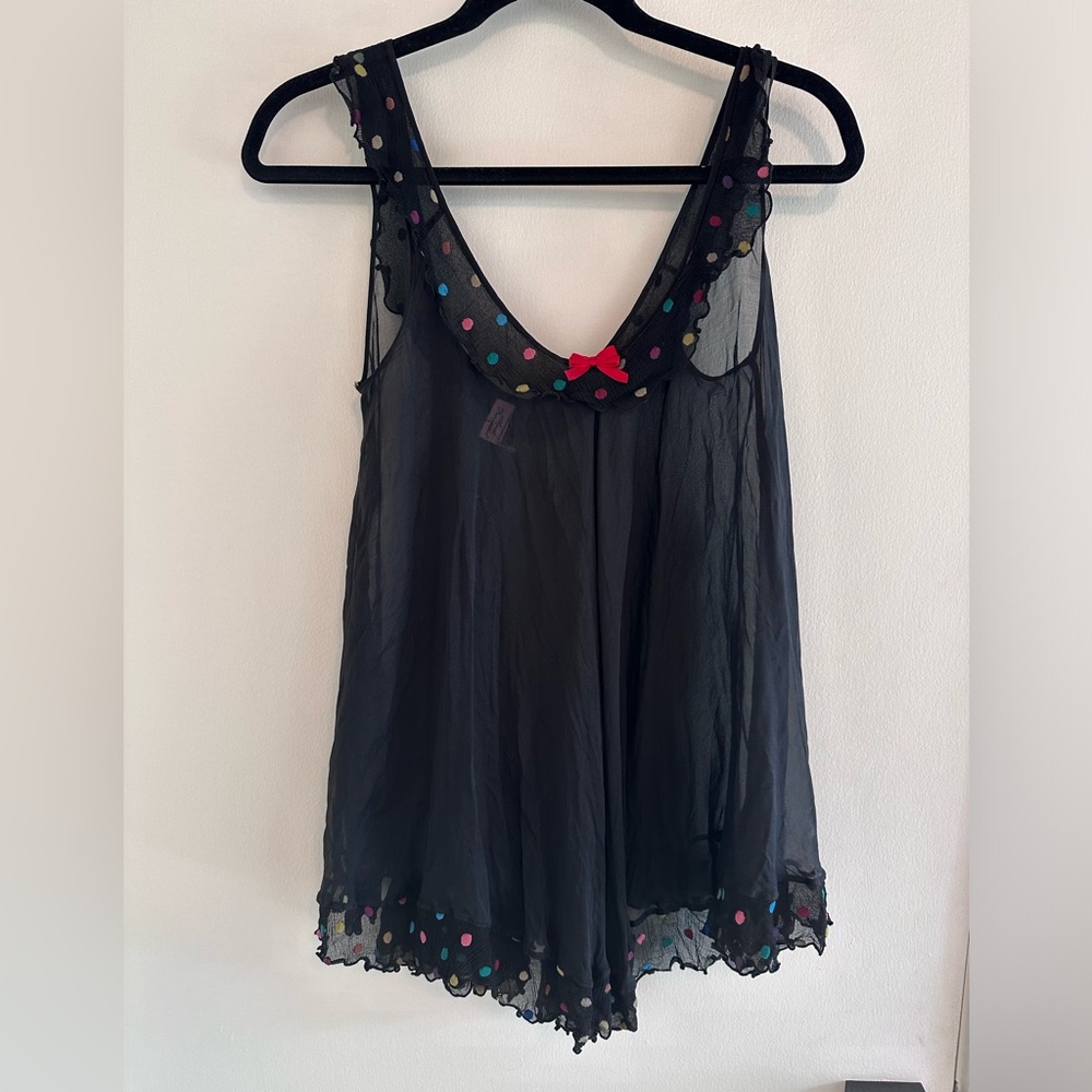 Agent Provocateur Sprinkles Chemise size 2